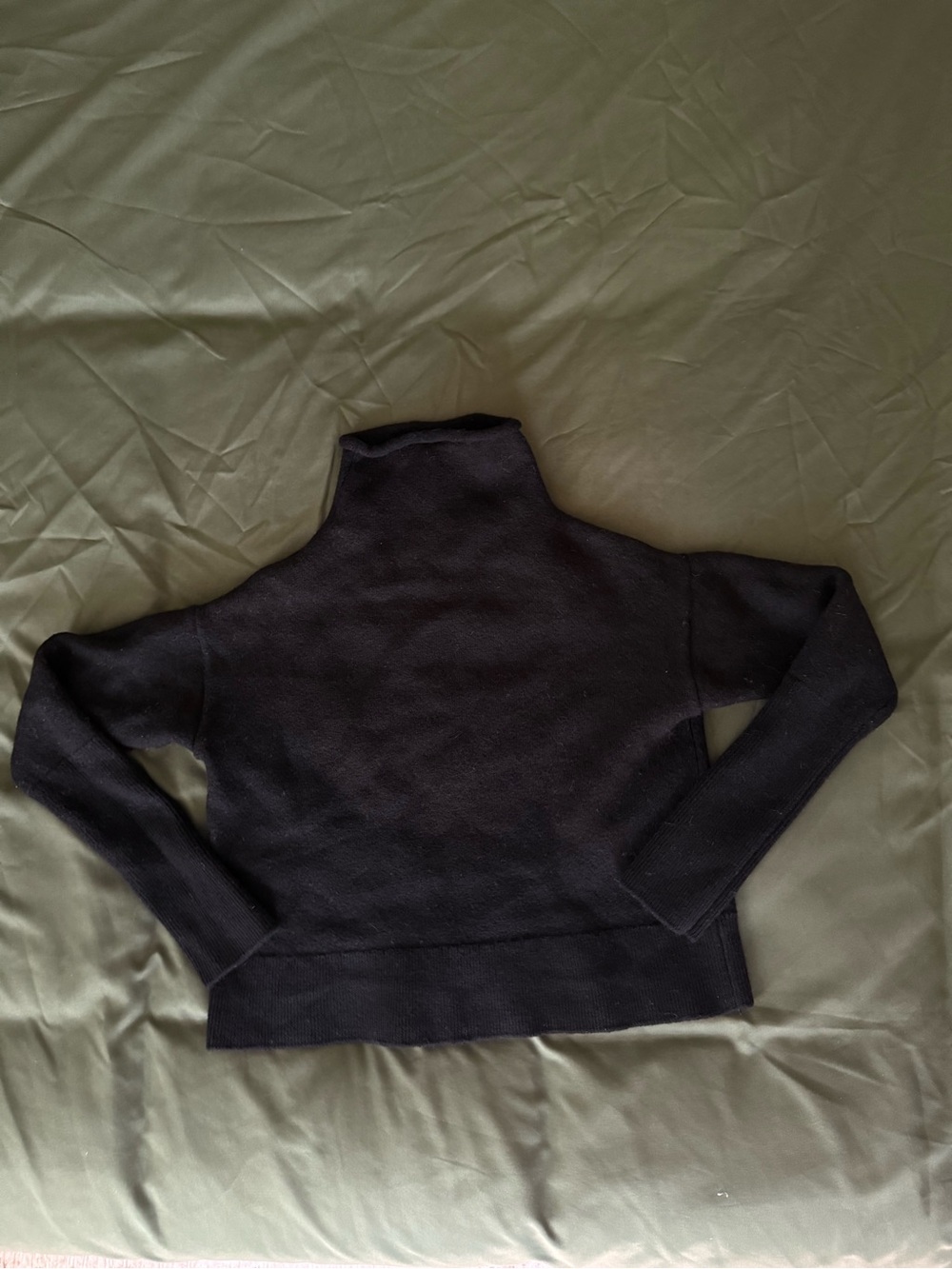 Aritzia Black Turtleneck Sweater